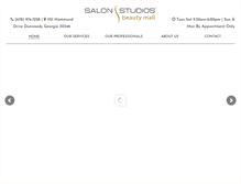 Tablet Screenshot of perimeterhairsalon.com